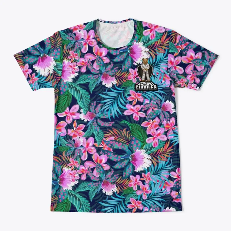 Floral Print Rashguard